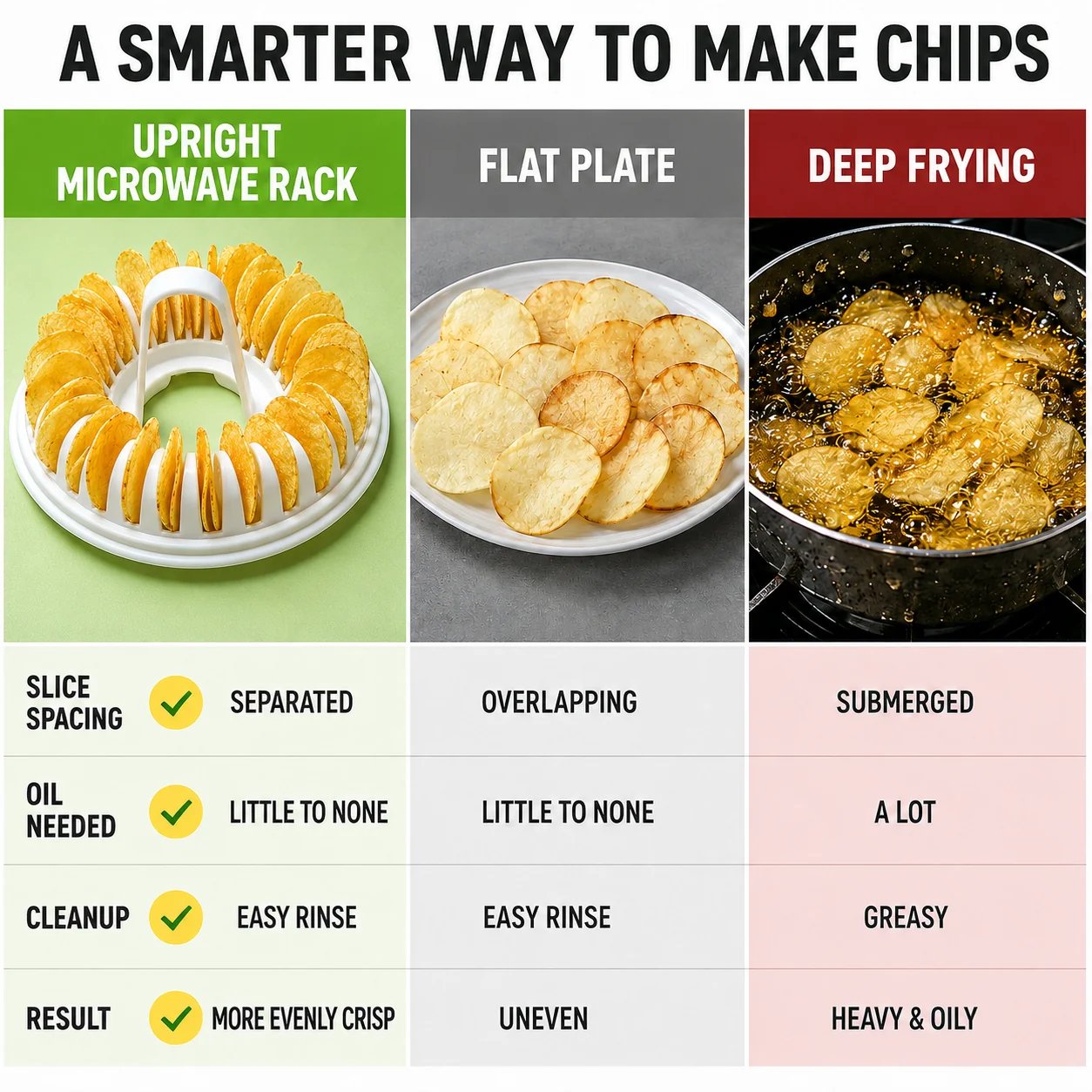 🔥2026 HOT SALE🥳💞50K+ SOLD!😍🥔DIY Microwave Potato Chip Maker with Slicer Bowl Set