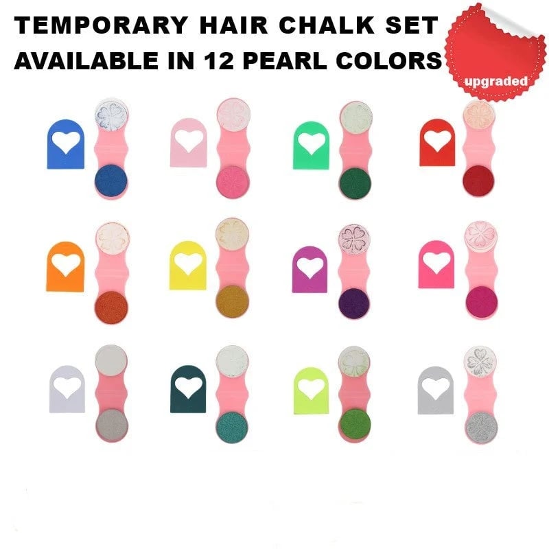 🔥😍Temporary Hair Chalk Set for Girls