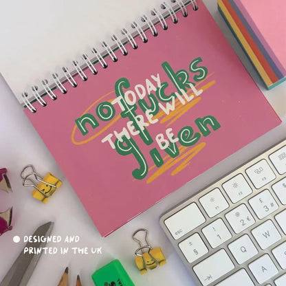 Sweary Affirmation Desk Flip Chart – 52 Weeks of Positive F*cking Vibes