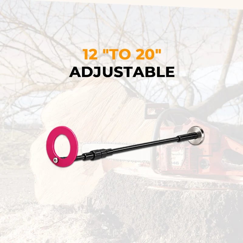 🪵 Adjustable Chainsaw Firewood Length Marker | Magnetic Guide