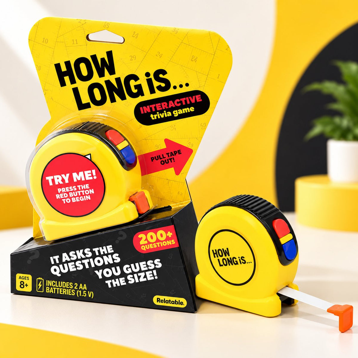 How Long Is by Relatable - Family Trivia Guessing Game for Game Night