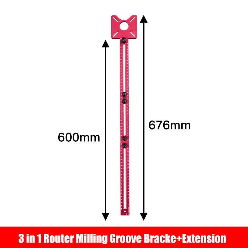 📢📢50% OFF !! ⏰3 in 1 Router Milling Groove Bracke（50% OFF）