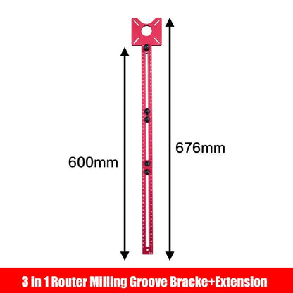 📢📢50% OFF !! ⏰3 in 1 Router Milling Groove Bracke（50% OFF）