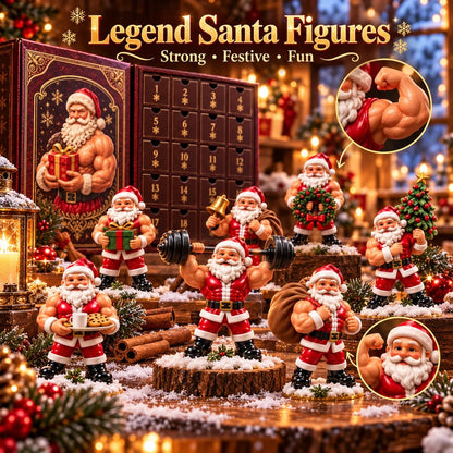 💪🎅 Santa Strength 24-Day Countdown Advent Calendar 2026
