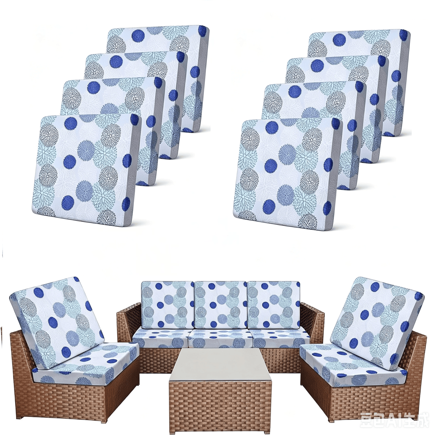 🛋️ Outdoor Patio Sofa Cushion Covers 🔥Free Shipping Worldwide