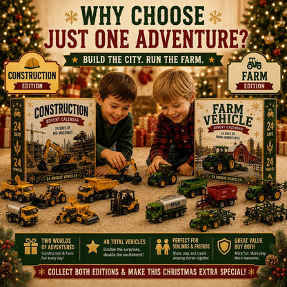 🎄 24-Day Vehicle Advent Calendar