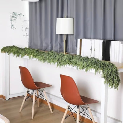 🎉⛄2025 Christmas Artificial Cypress Leaf Vine Wreath🎄