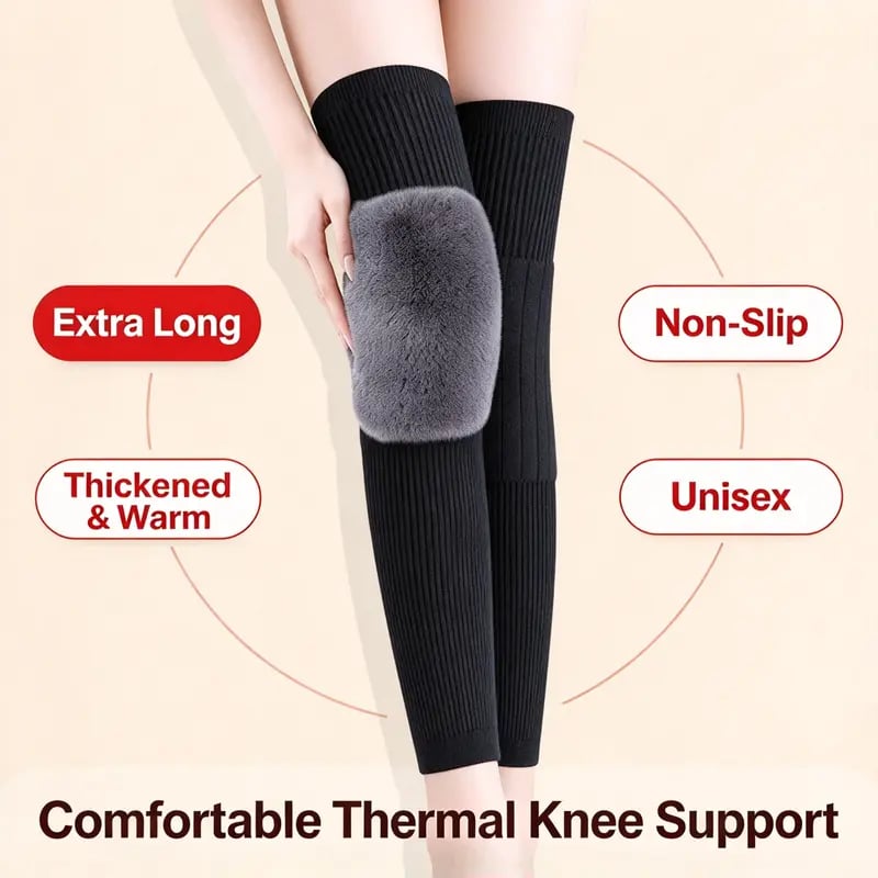 Long knee pads for men and women