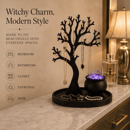 🔥Last Day 50% OFF - 💍✨Illuminated Jewelry Tree Organizer(📦Buy 2 Free Shipping)