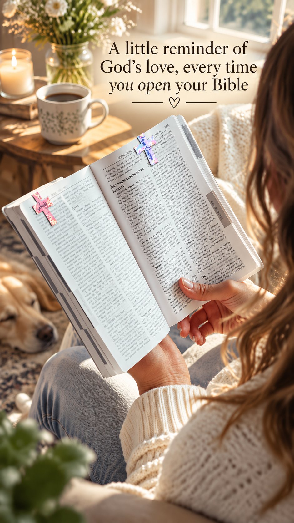📖 Magnetic Cross Bookmarks ❤️ A Little Reminder of Faith, Every Time You Open Your Bible ✝️