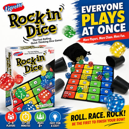 🔥LAST DAY 50% OFF - 🎲Ligretto Rocking Dice Game