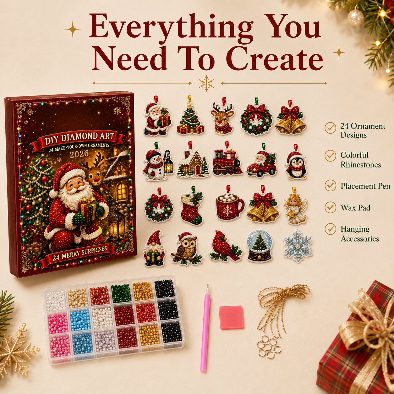 🎄 24 Christmas Ornaments To Make & Hang