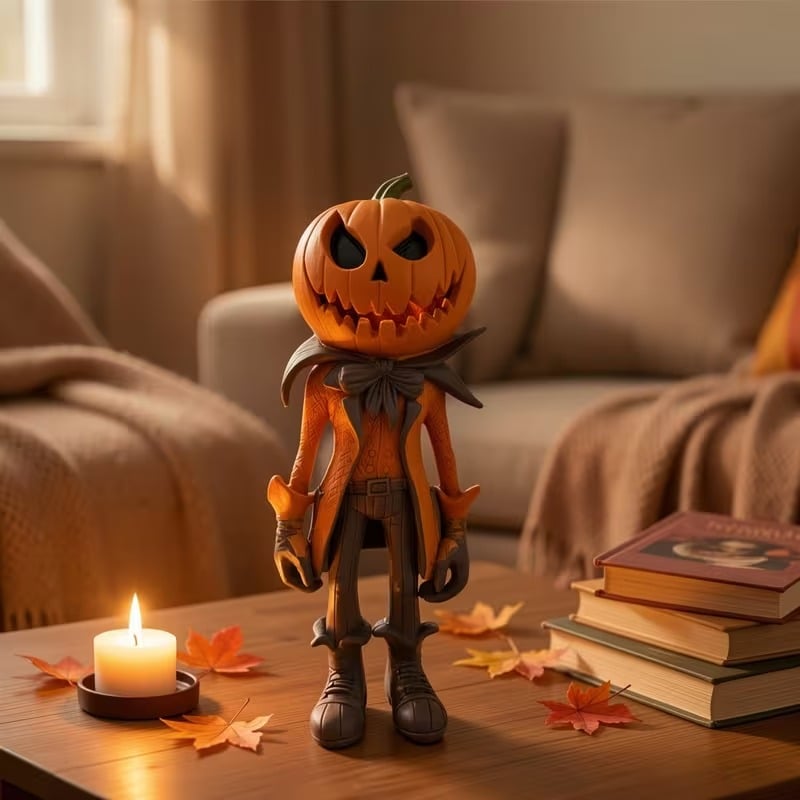 🎁🎉Only $32.99 This Week🌟👻Halloween Pumpkin Man Figurine/Decoration🎃