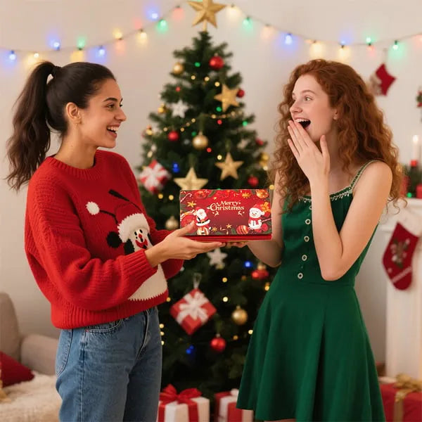 🎁 LAST DAY 49% OFF🎅🎄Foldable 6-Slot Christmas Red Envelope