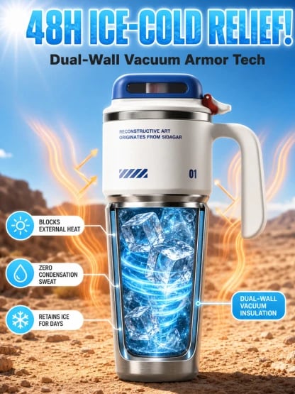 The Ultimate Hydration Upgrade: 24-Hour Ice Cold, 12-Hour Piping Hot! 🧊🔥