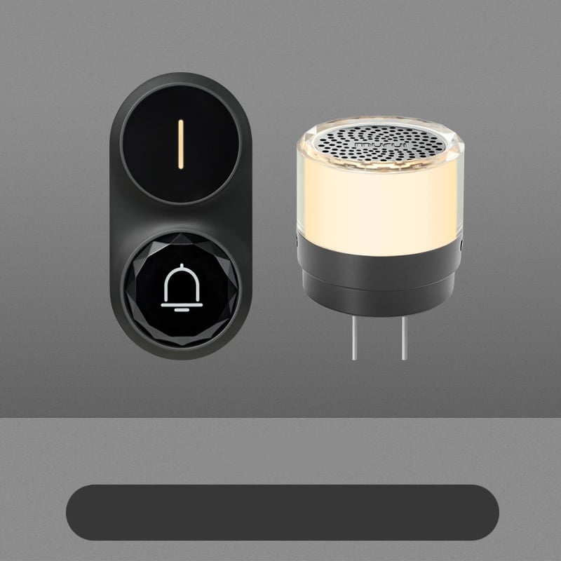 Light-Up Wireless Doorbell & Plug-In Chime