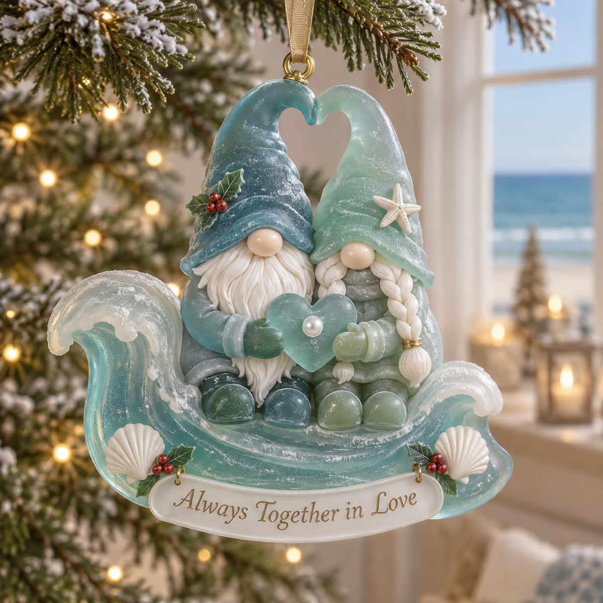 Coastal Gnome Christmas Decor | Enduring Love