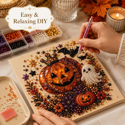 Halloween Pearl Diamond Art DIY Kit—Buy 2 Free Shipping