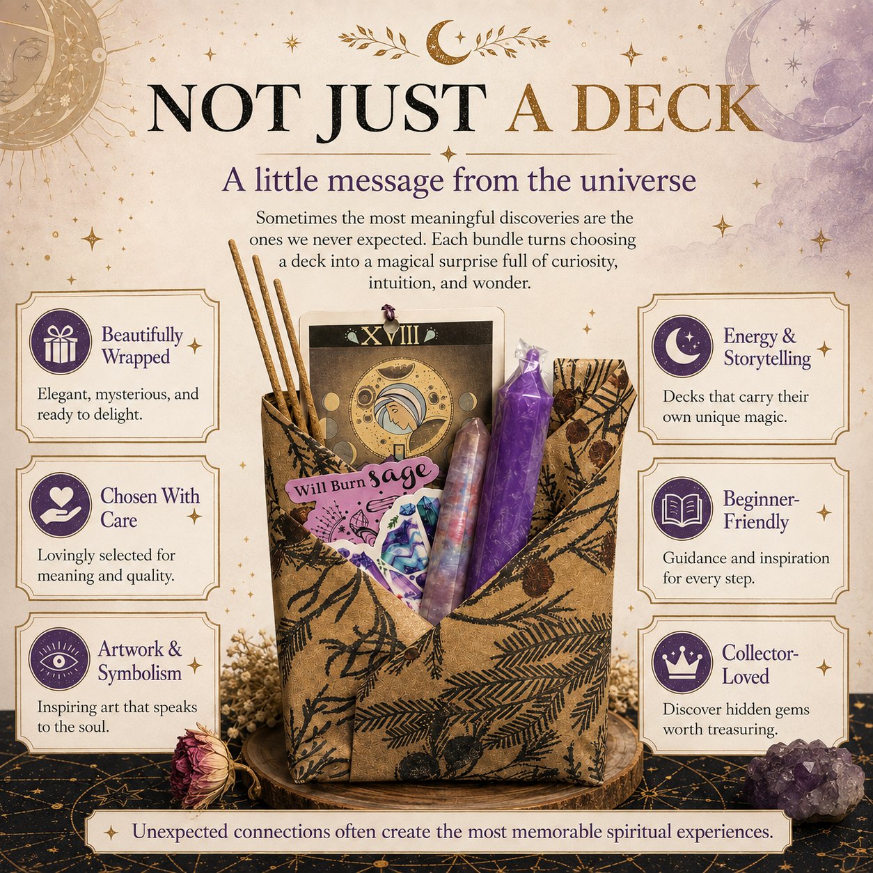 🔮 Blind Date With A Tarot Deck – A Magical Surprise Waiting To Be Discovered