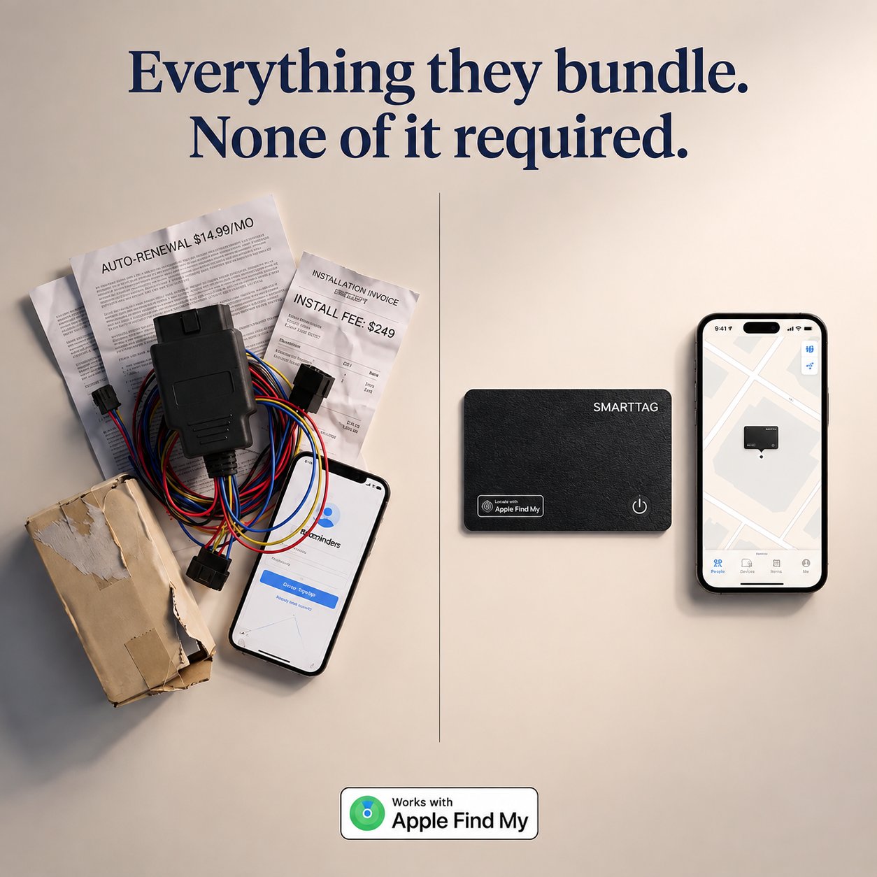 Protect Your Car Before It's Too Late💳Ultra-thin SMARTTAG tracker🚗