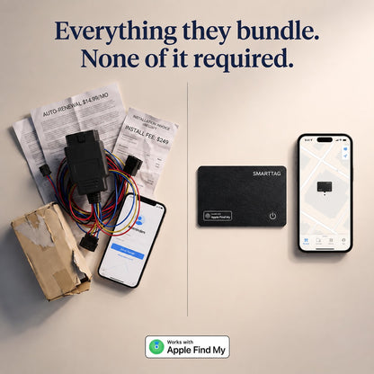 Protect Your Car Before It's Too Late💳Ultra-thin SMARTTAG tracker🚗