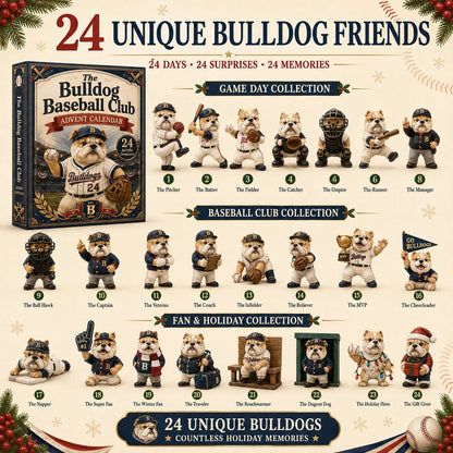 Bulldog Baseball Club Advent Calendar 2026 – 24 Collectible Surprises