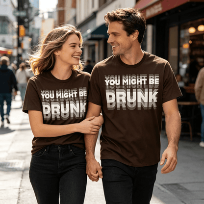🔥Limited-time offer: 30% off🔥😲Personalized "YOU MIGHT BE DRUNK" humorous T-shirt😲