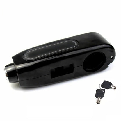 🔒 Handlebar Lock with Alarm: Precision Copper Core, Universal Fit, Weatherproof, for Bike & Motorcycle