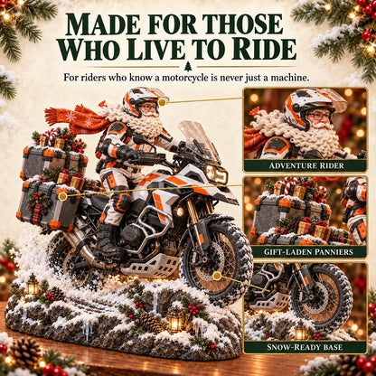 🏍️🎅 Santa’s Ride Home – Christmas Motorcycle Keepsake Collection💨