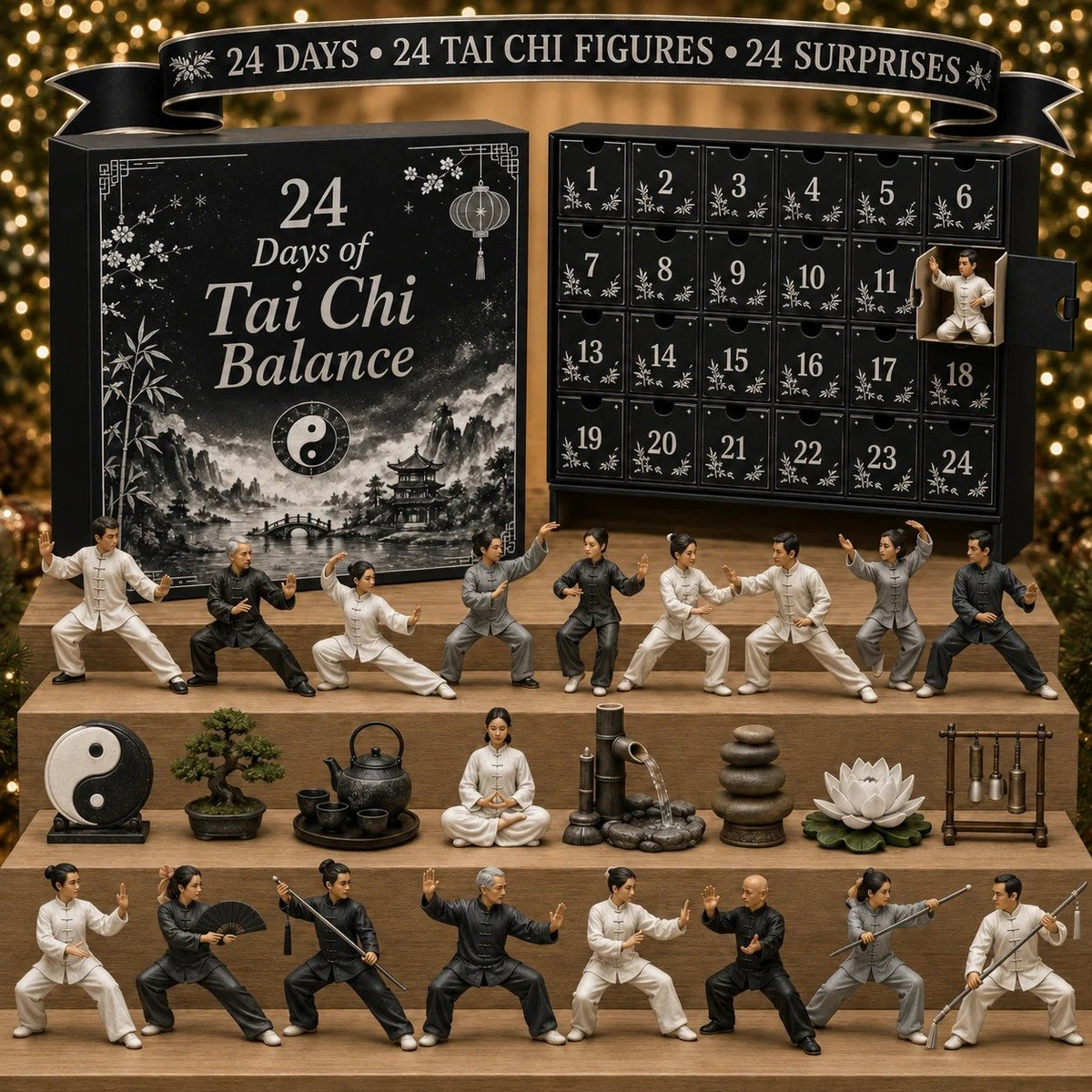 🥋 24‑Day Tai Chi Balance Advent Calendar