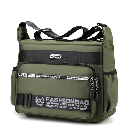 Urban Utility Messenger Bag – Water-Resistant & Multi-Compartment Design