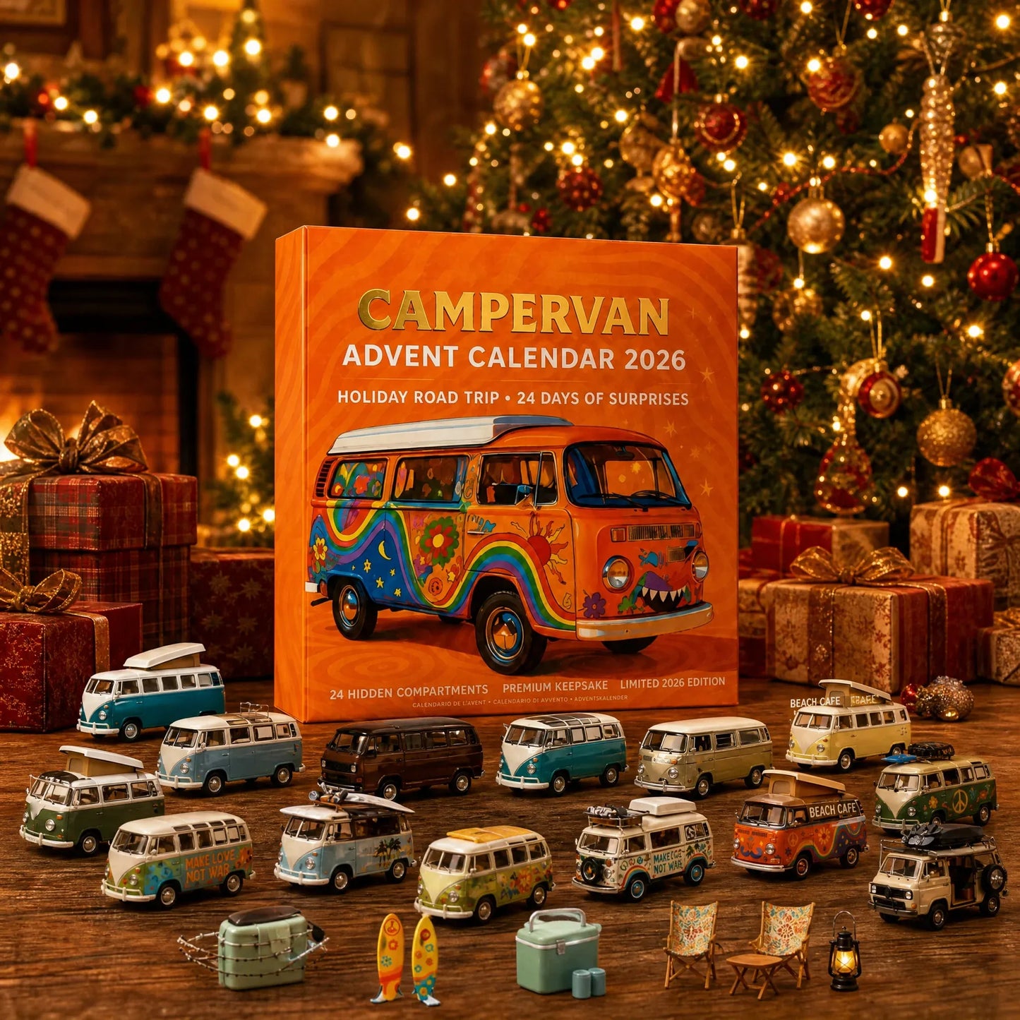⭐2026 Campervan Advent Calendar – 24 Vintage Van Surprises