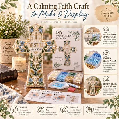 🎄✨ Last Day 49% OFF ✝️ Scripture Cross DIY Kit Collection