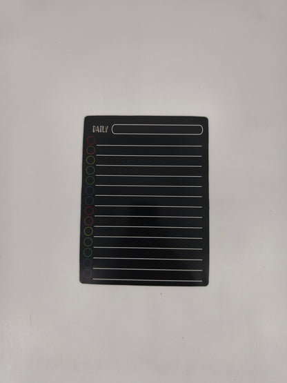 ✨ Black Dry Erase Boards Set - 3 Magnetic Boards for Refrigerator