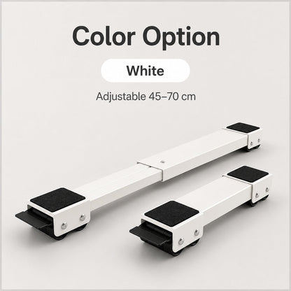 🔧Adjustable Movable Appliance Roller Base(2 Pack Set)