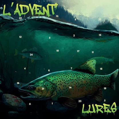 🎣 Angler’s Advent Calendar – 24 Fishing Lure Surprises