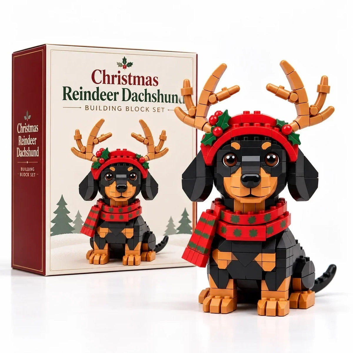 ✨ Christmas Reindeer Dachshund Kit