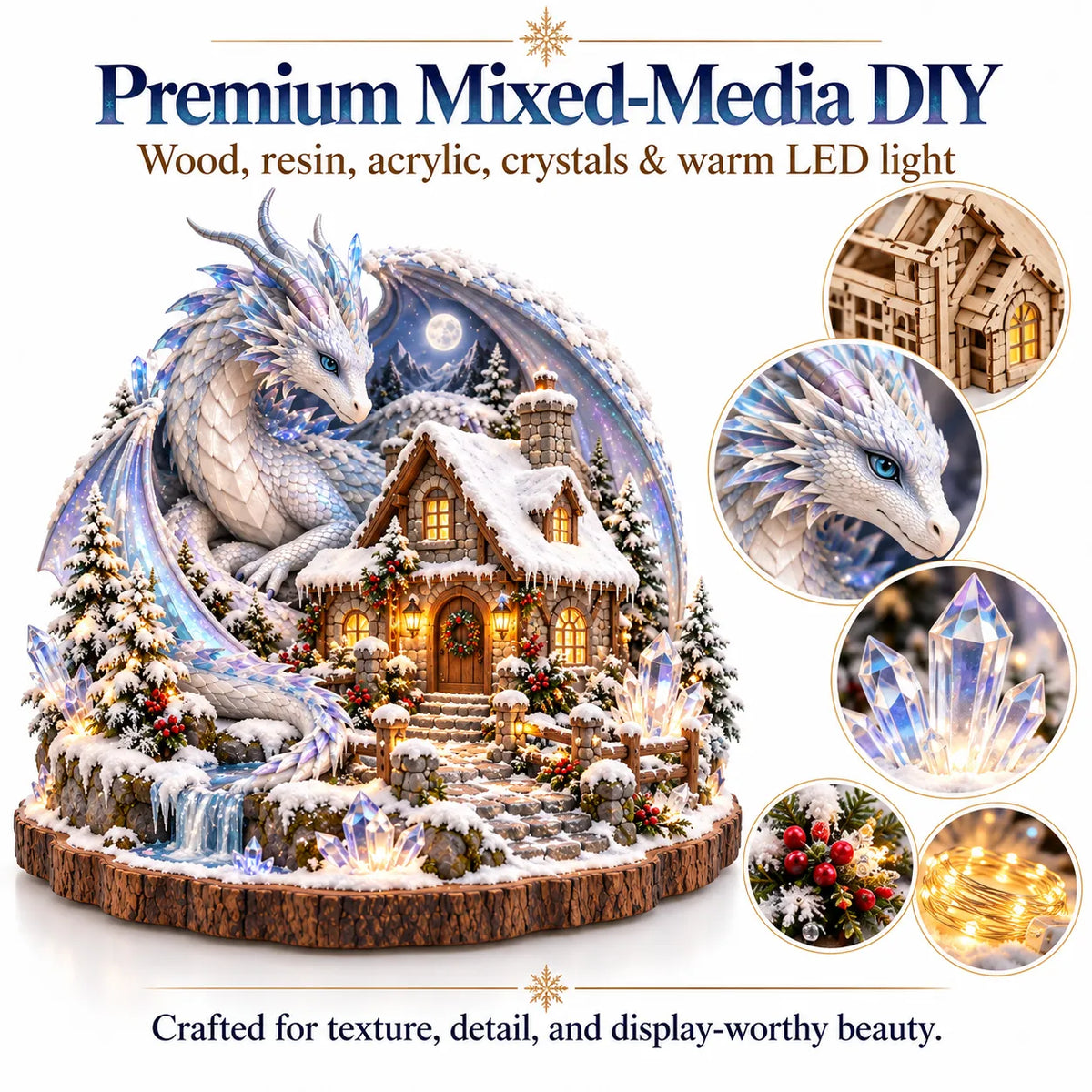 ❄️ Build Your Own Winter Dragon Cottage 🐉