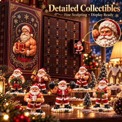 💪🎅 Santa Strength 24-Day Countdown Advent Calendar 2026