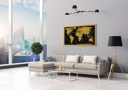 🎉Scratch Map of the World