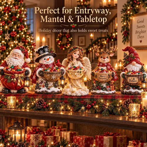 ✨ Save 53% | Lighted Christmas Candy Bowls – Décor, Treats & Holiday Glow