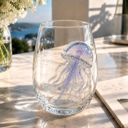 ⏰Last day Promotion-🎁The Perfect Beach House Gift🌊3D Ocean Animal Artisan Glassware Collection