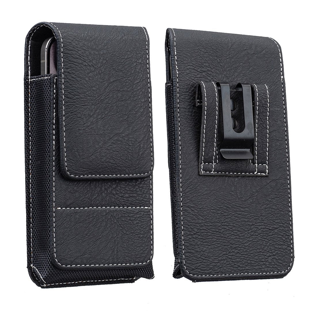 ⚡Men's Cell Phone Holster Pouch with Card Holder, Belt Clip Holster Casual Belt Bag