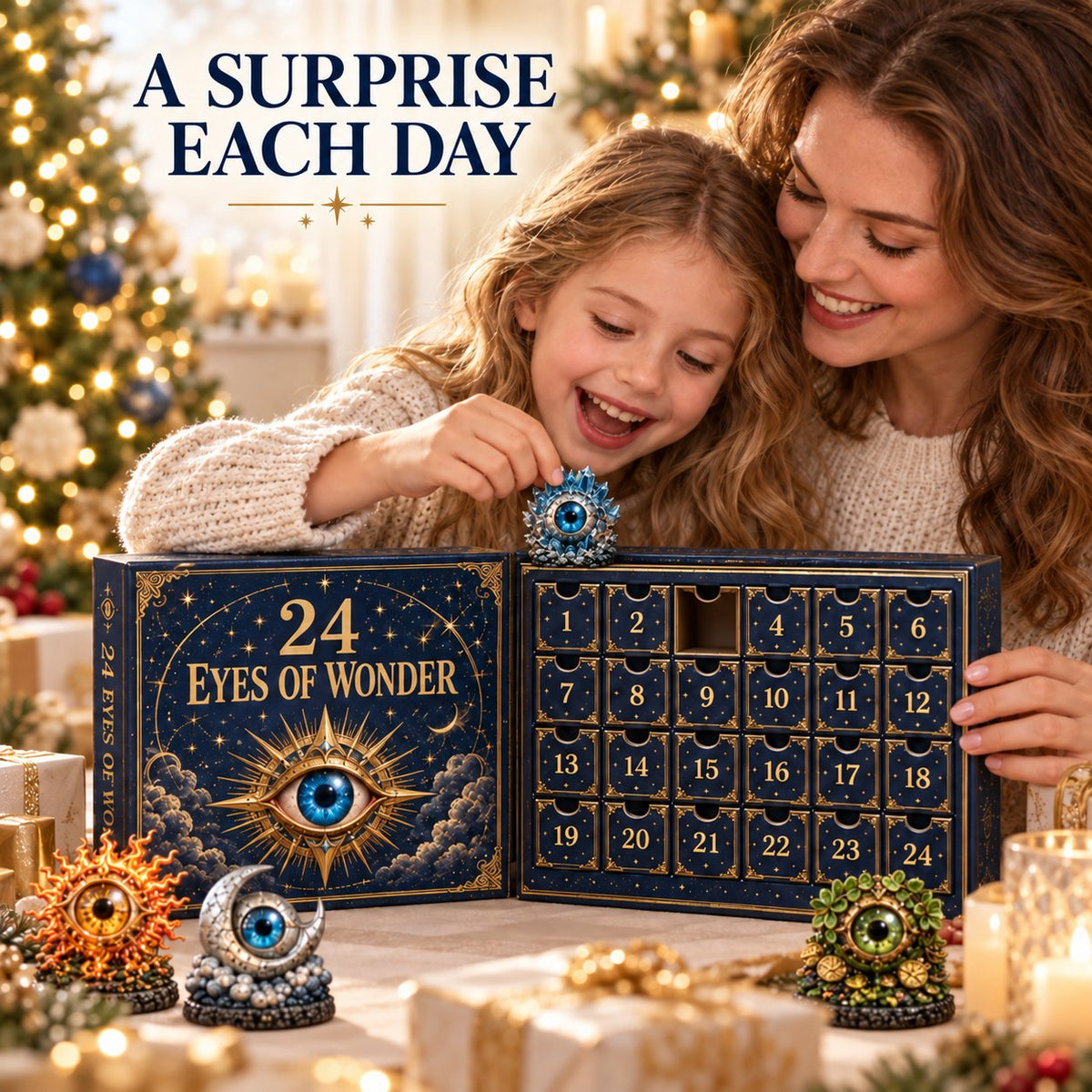 Eyes of Wonder Advent Calendar – 24 Fantasy Eye Figurines