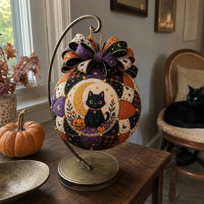 ⏳ Last Day 49% OFF – 🎃 Beginner-Friendly DIY Halloween Classics Patchwork Ornament Kit Collection | Complete Kit with Coordinated Fabrics, Ornament Form, Spooky Accents & Step-by-Step Guide Included 💕