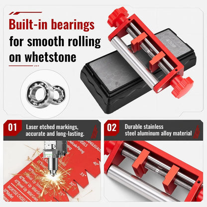 Adjustable Chisel Sharpening Jig 🔥 Precision Honing Guide for Perfect Edges