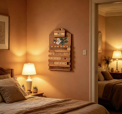 Festive Wooden Calendar