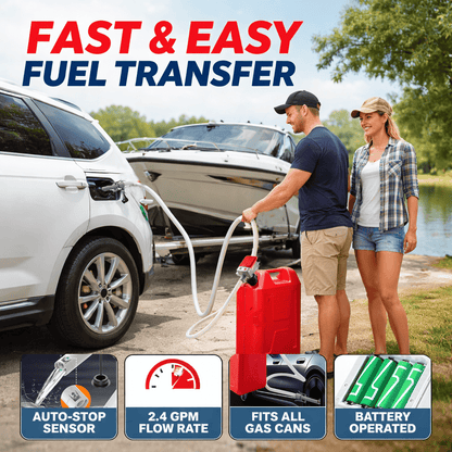 Portable Battery Powered Fuel Transfer Pump
