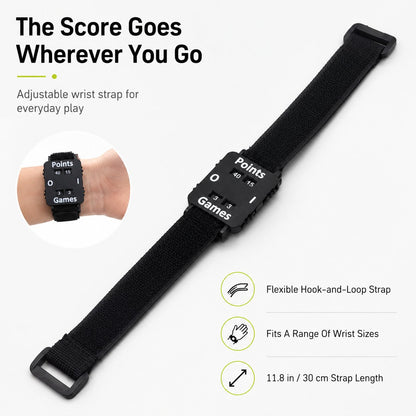 ✨🎾 Wrist Tennis Score Keeper – Never Lose Track Of The Score Again