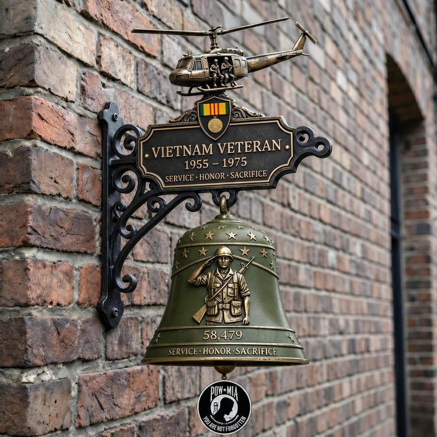 🔔 Last Day Promo: 50% OFF - Veteran Tribute Wall Bell